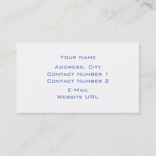 スパ名刺 名刺 (裏面)