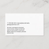 スパ塩と手のひら 名刺 (裏面)