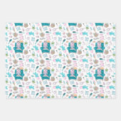 スパ女の子らし日 ラッピングペーパーシート (正面)