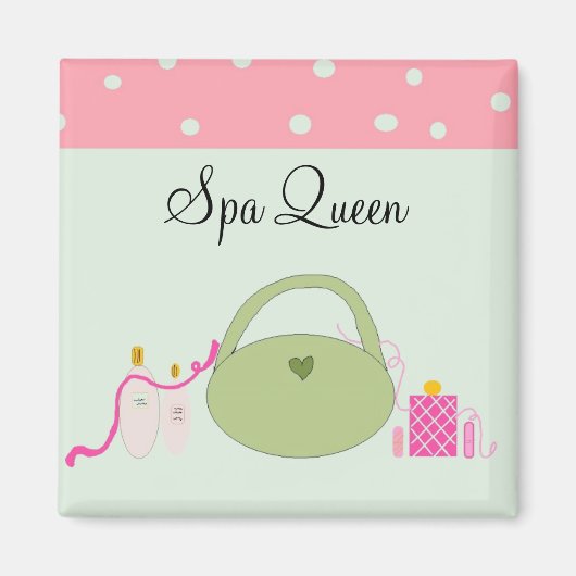 スパ女王 マグネット (正面)