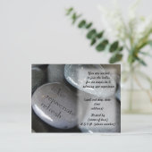 スパ岩パーティー招待状 招待状 (スタンド正面)