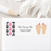 スパ差出人住所 ラベル (インサイチュ)