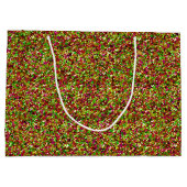 スパ幻惑ク – ピンク – 緑 – 抱き枕L ラージペーパーバッグ (裏面)