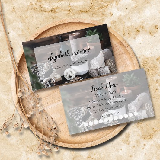 スパ手書き台本書道ロイヤリティ 名刺