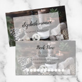 スパ手書き台本書道ロイヤリティ 名刺