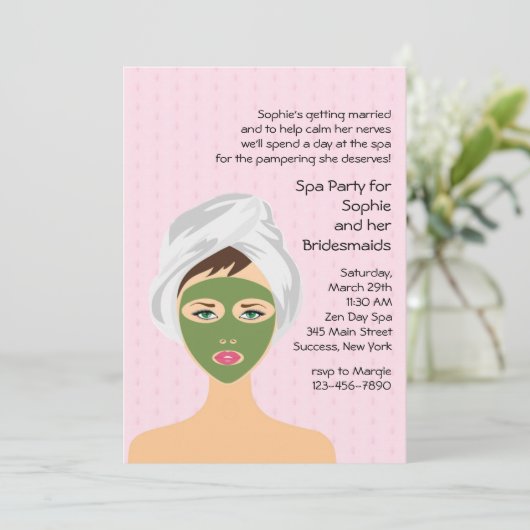 スパ招待状 招待状 (スタンド正面)