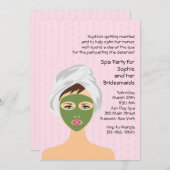 スパ招待状 招待状 (正面/裏面)
