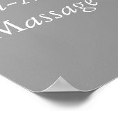 スパ料金表 ポスター (角)