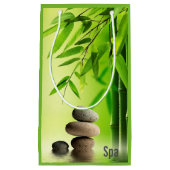 スパ日の驚きのギフトバッグ スモールペーパーバッグ (正面)