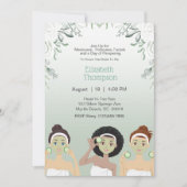 スパ日バチェロレッテフローラ招待状 招待状 (正面)