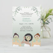 スパ日バチェロレッテフローラ招待状 招待状 (スタンド正面)