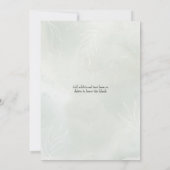 スパ日バチェロレッテ 招待状 (裏面)