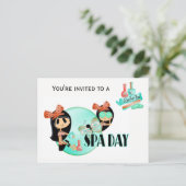 スパ日 インビテーションポストカード (スタンド正面)