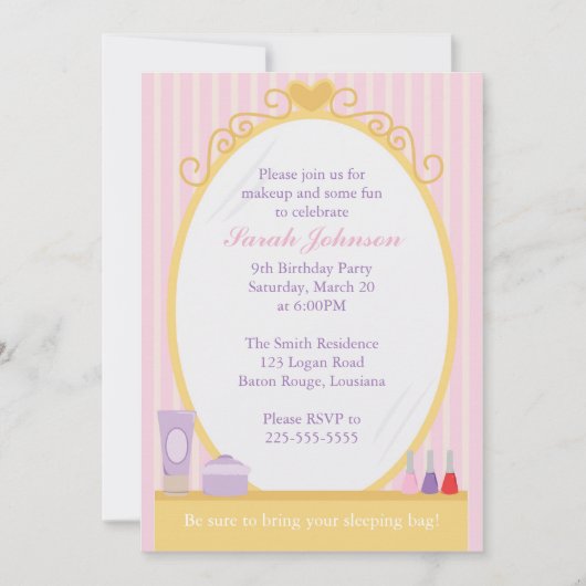 スパ日 招待状 (正面)