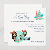 スパ日 招待状 (正面/裏面)