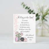 スパ日 招待状 (スタンド正面)