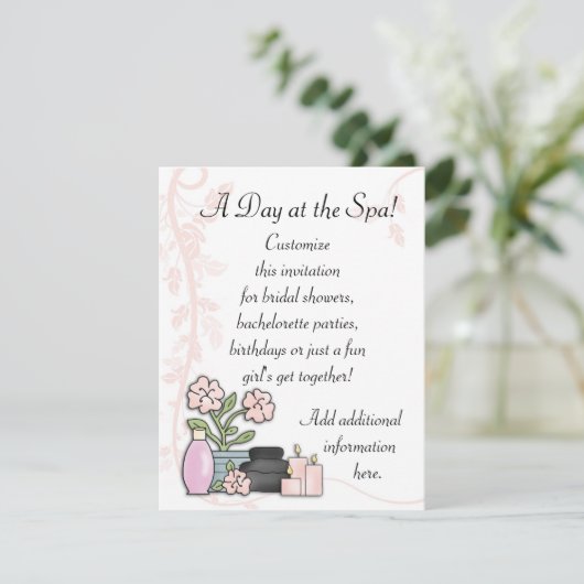 スパ日 招待状 (スタンド正面)