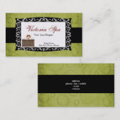 スパ業 名刺 (正面/裏面)