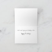 スパ様誕生日ウィッシュカード カード (内部)