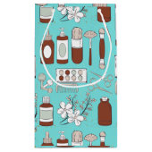 スパ模様 スモールペーパーバッグ (裏面)