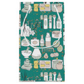 スパ模様 スモールペーパーバッグ (裏面)