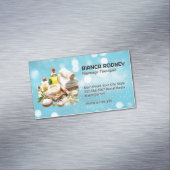 スパ油及び入浴剤 | ボケ マグネット名刺 (インサイチュ)