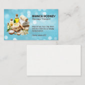 スパ油及び入浴剤 | ボケ 名刺 (正面/裏面)