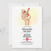 スパ独身最後の夜 招待状 (裏面)
