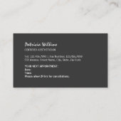 スパ石 予約カード (裏面)