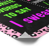 スパ第7誕生日シャルボード看板ポスター ポスター (角)