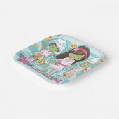 スパ紙プレート ペーパープレート (傾斜あり)