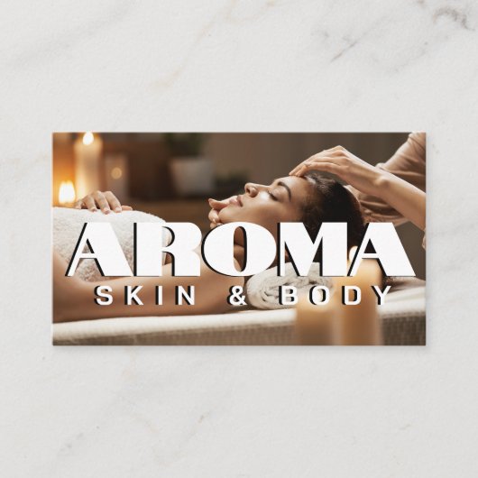 スパ美しいサロン 名刺 (正面)