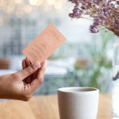 スパ美しいマッサージ名刺 名刺