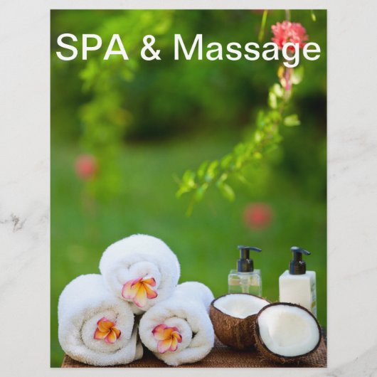 スパ設定 チラシ (正面)