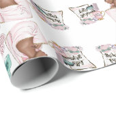 スパ誕生日スリーポバーパンパーバースデーパーティー ラッピングペーパー (ロールコーナー)