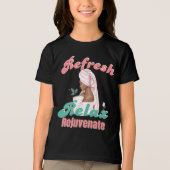 スパ誕生日パンパーパーティー誕生日 トライブレンドTシャツ (正面)