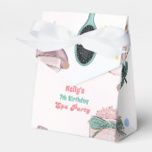 スパ誕生日パンパーパーティー誕生日 フェイバーボックス (正面サイド)