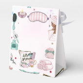 スパ誕生日パンパーパーティー誕生日 フェイバーボックス (裏面サイド)