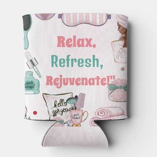 スパ誕生日パンパーパーティー誕生日 缶クーラー (裏面)