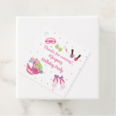 スパ誕生日パーティーの好意 フェイバータグ (インサイチュ)