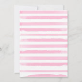 スパ誕生日パーティーへの招待 招待状 (裏面)