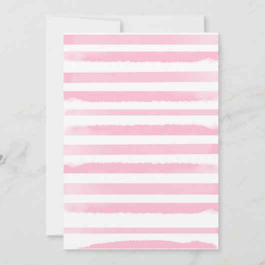 スパ誕生日パーティーへの招待 招待状 (裏面)