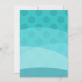 スパ誕生日招待状for Girls 招待状 (裏面)