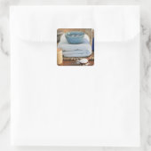 スパ静止期 スクエアシール (バッグ)