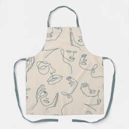 スパ顔パターン エプロン