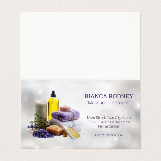 スパ香 | 入浴剤 | 油 名刺 (外部フラット)