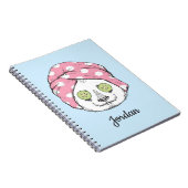 スパ|のパンダはあなたの名前を加えます ノートブック (右側)