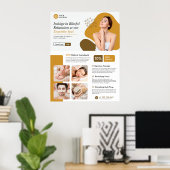 スパ、ウェルネスセンター、美しい気に ポスター (ホームオフィス)