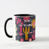 スパ・ウェルネス事業 – Cactus & Sunflower マグカップ (左)