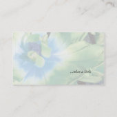 スパ-サロングリーンフラワー1名刺 名刺 (裏面)